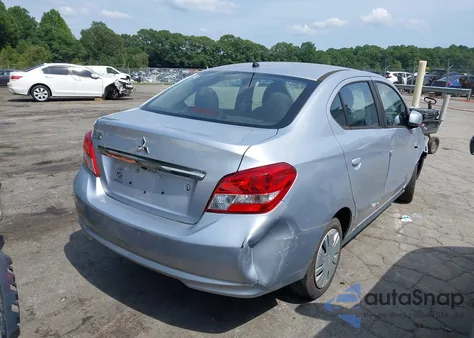 2020 Mitsubishi Mirage G4 Es из США, поврежденный, VIN ML32F3FJ4LHF11148